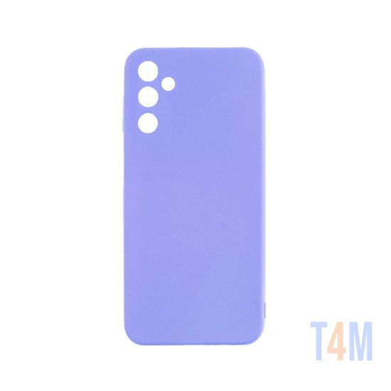 Soft Silicon Case for Samsung Galaxy A14 Purple